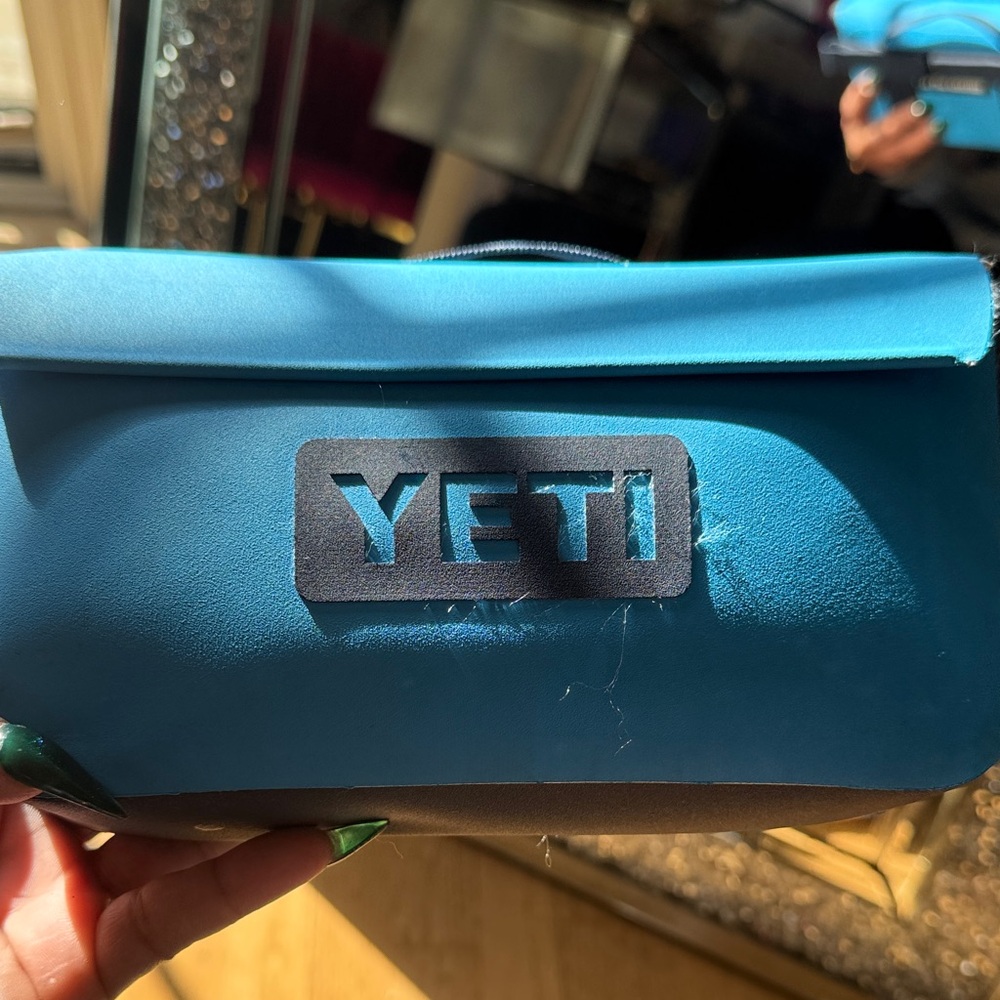 YETI Aqua and Charcoal Organizer